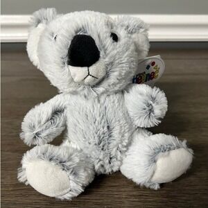 Heunec Koala Plush Stuffed Animal Frosted‎ Grey White Soft Toy NWT German Brand